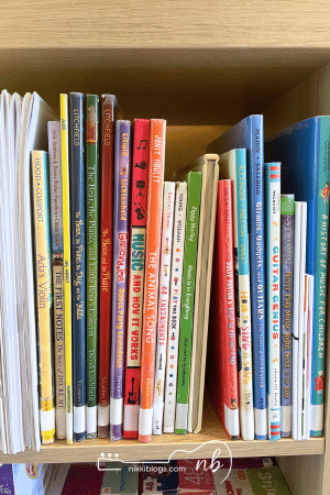 homeschool music room books for kids