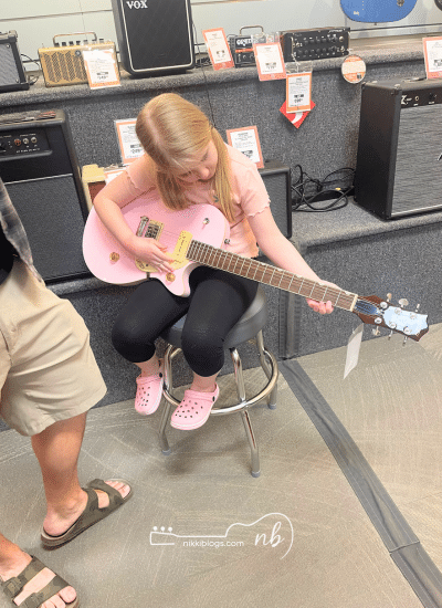 homeschool music store field trip