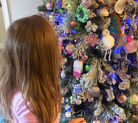 instagram family christmas captions with tree decorating