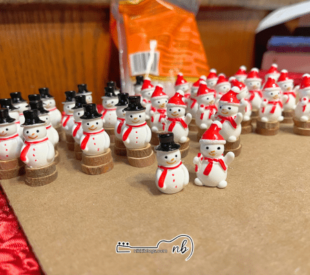 snow globe mini figures